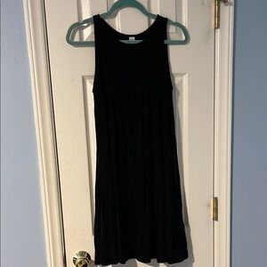 Old Navy Black Mini Sundress